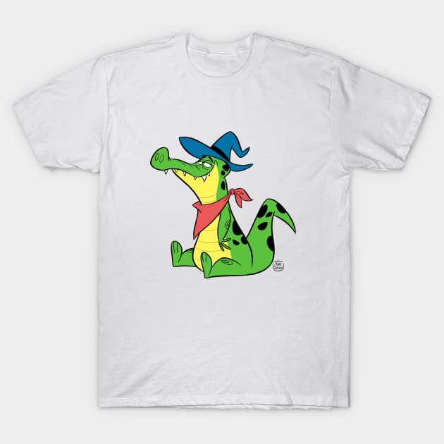 Alligator T-Shirt by markscartoonart62